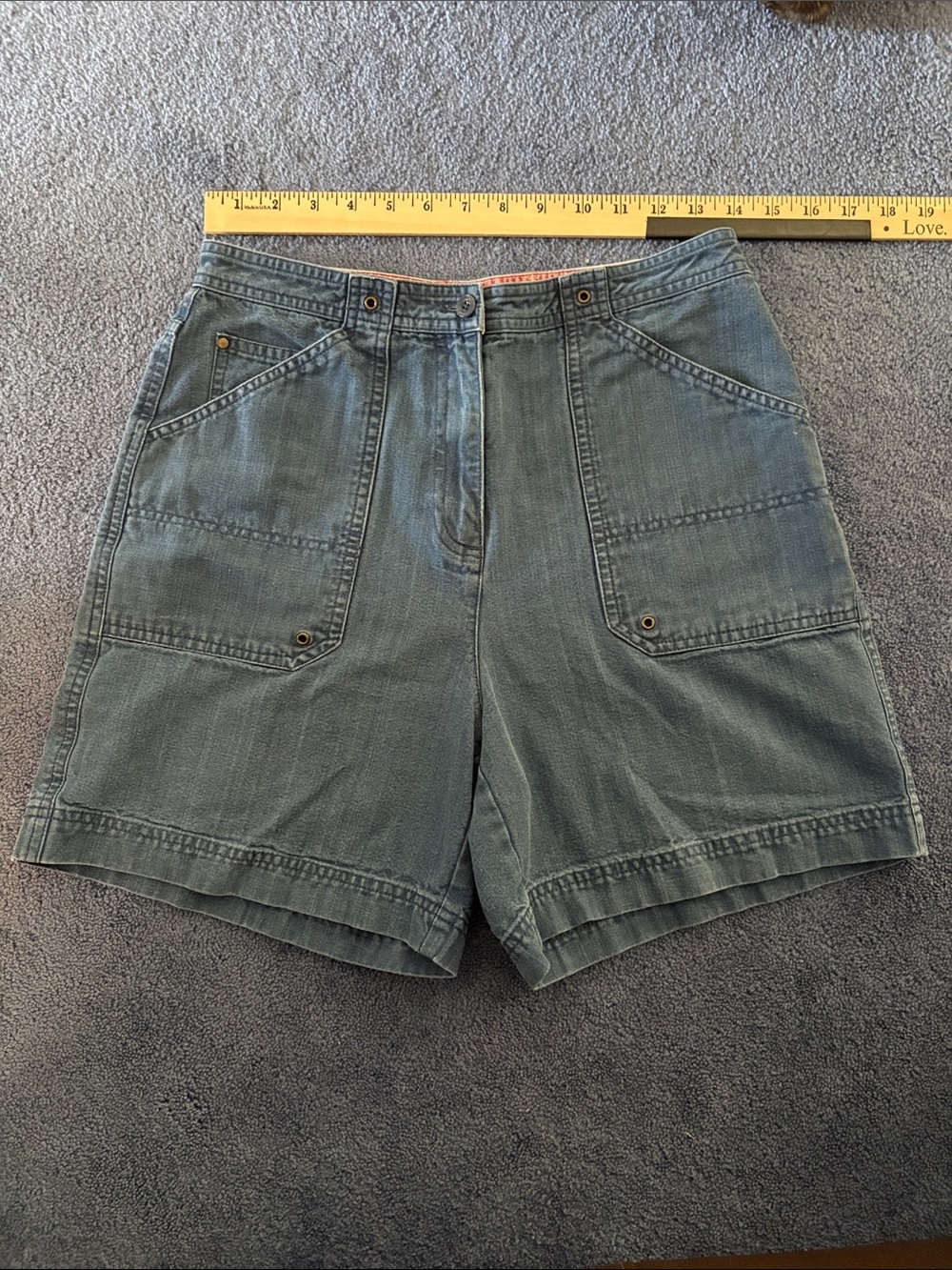 Ralph Lauren Vintage High Rise Denim Shorts